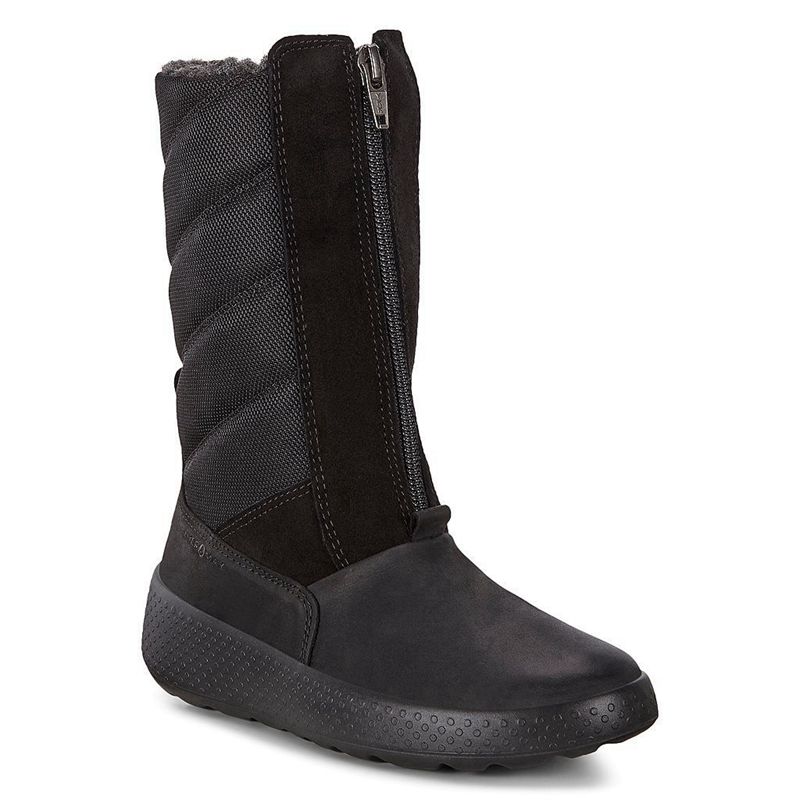 Botas Ecco Ukiuk Para Niños,Negras,257098-HVG